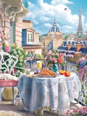 Produit Petit-Déjeuner sur le Balcon à Paris Image