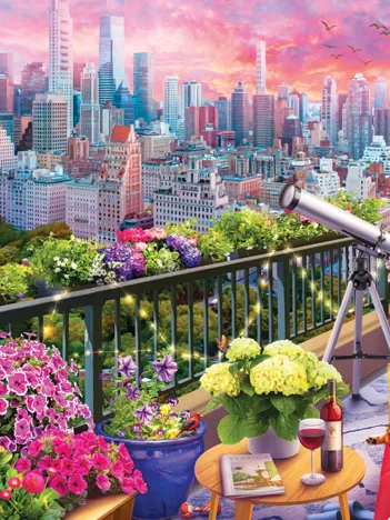 Produit Jardin sur le Toit de New-York Image