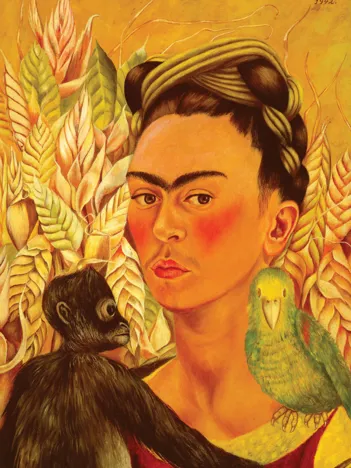 Produit Autoportrait avec le Singe et le Perroquet Image