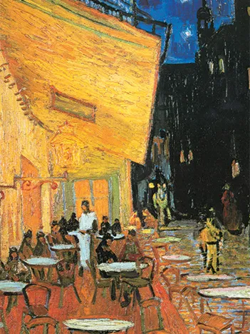 Produit Puzzle Panoramique - Café la Nuit Image