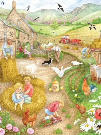 Produit Bringing in the Hay Image