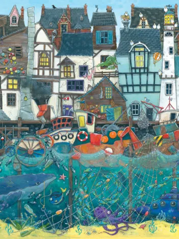 Produit Habour Of Wonders : Un Port Fantastique et Animé Image