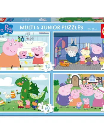 Produit 4 Puzzles - Peppa Pig Image