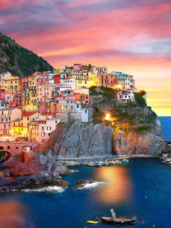 Produit Manarola au Crépuscule Image