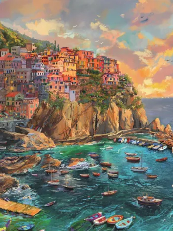 Produit Manarola en Peinture Image
