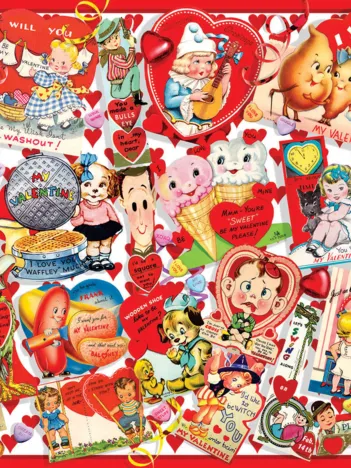 Produit Pièces XXL - Valentine Card Collage Image