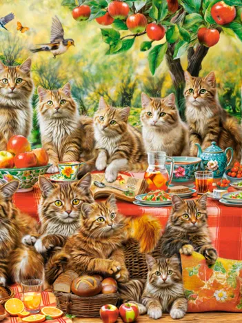 Produit Réunion de Famille Féline Image