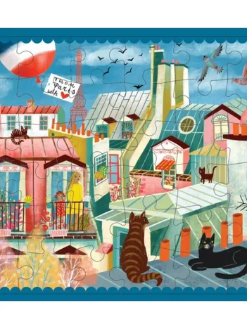 Produit Mini Puzzle - Toits de Paris Image