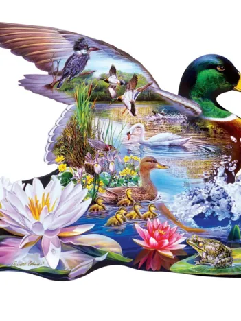 Produit Canards Des Bois - Puzzle Forme Image
