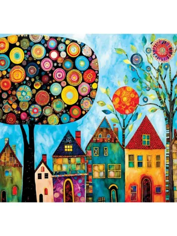 Produit Ville Fantaisiste - Mon Endroit Favoris Image