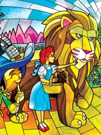 Produit Stained Glass Classics - Le Magicien D'Oz Image
