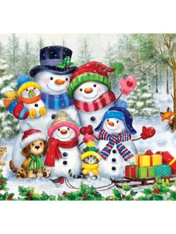 Produit Holiday - Moments De Famille Givrés - Puzzle Scintillant Image