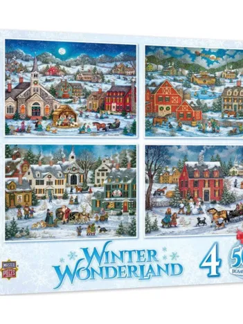 Produit 4 Puzzles - Winter Wonderland Image