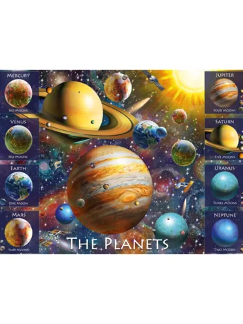 Produit Puzzle XL - Huit Planètes Image