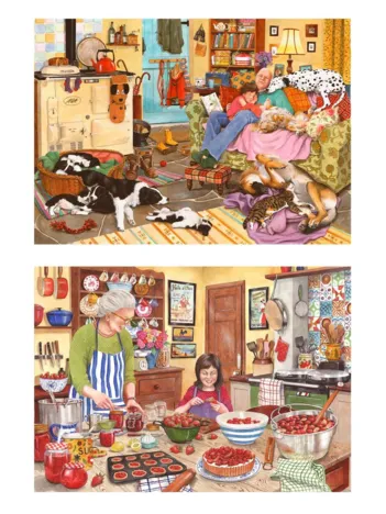 Produit 2 Puzzles - Pièces XXL - Heart Of The Home Image