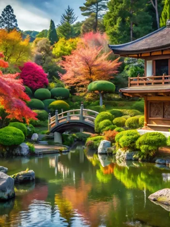 Produit Beau Jardin japonais Image