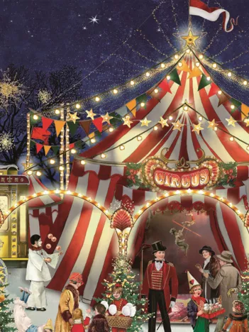 Produit Mini-Puzzle - Festive Xmas - Le Cirque Image