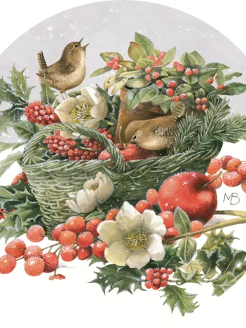 Produit Mini-Puzzle - Winter Forest - Le Panier Image