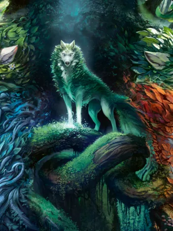 Produit Le Loup au Coeur des Éléments Image