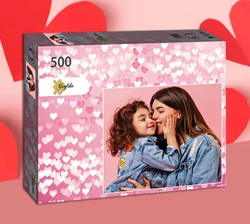 Un puzzle photo pour la fête des mères