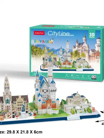 Produit Puzzle 3D - Cityline - Bavaria Image