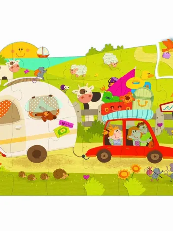 Produit Vertical Puzzle - Sur la route des vacances Image