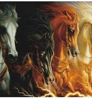 Produit The Four Horses Of Apocalypsee Image