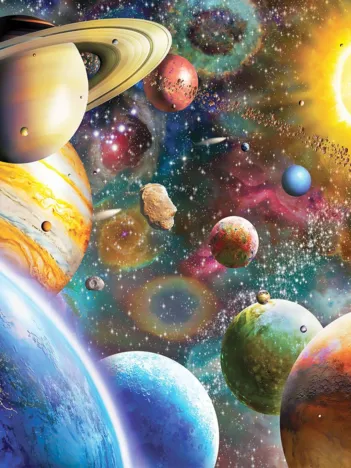 Produit Planets in Space Image