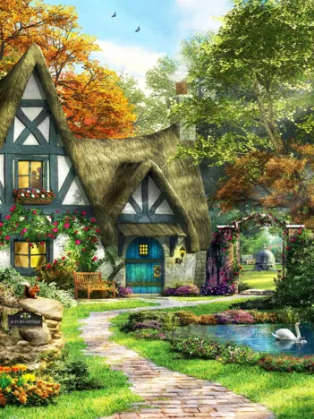 Produit The Autumn Cottage Image