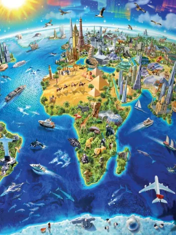 Produit World Landmarks Image