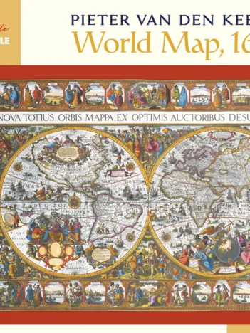 Produit Pieter van den Keere - World Map, 1611 Image