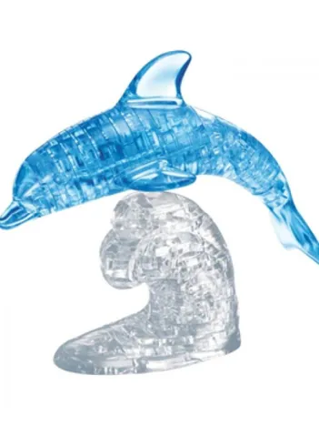 Produit Puzzle 3D en Plexiglas - Dauphin bleu Image