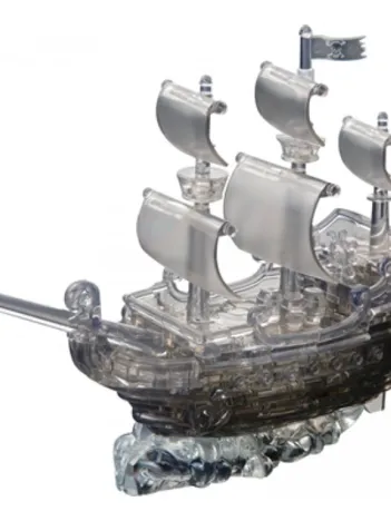 Produit Puzzle 3D en Plexiglas - Bâteau de Pirate Image