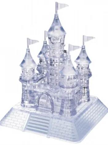 Produit Puzzle 3D en Plexiglas - Château transparent Image