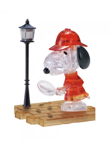 Produit Puzzle 3D - Crystal Puzzle - Detective Snoopy Image