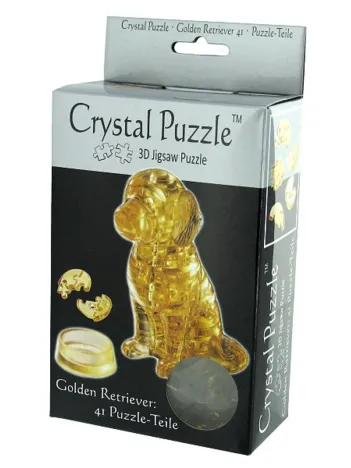Produit Puzzle 3D en Plexiglas - Golden Retriever Image