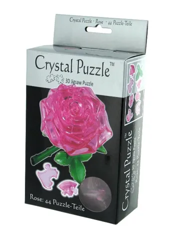 Produit Puzzle 3D en Plexiglas - Rose rose Image