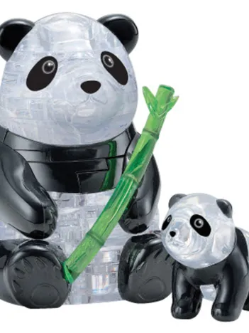 Produit Puzzle 3D en Plexiglas - Pandas Image