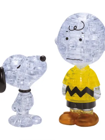 Produit Puzzle 3D - Crystal Puzzle - Snoopy & Charlie Brown Image