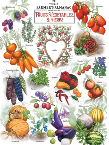 Produit Farmer's Almanac - Fruits Et Légumes Image