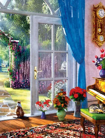 Produit Vue sur le Jardin Image