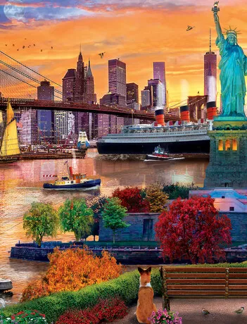 Produit Vue d'Horizon sur la Statue de la Liberté Image