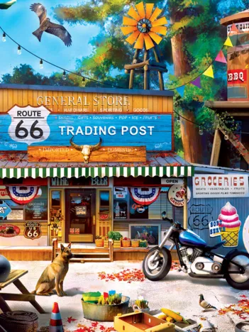 Produit Cruisin‘ Rt66 - Poste De Traite Sur La Route 66 Image