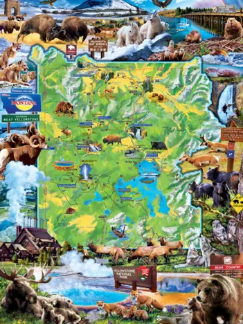 Produit Parcs Nationaux - Yellowstone Image