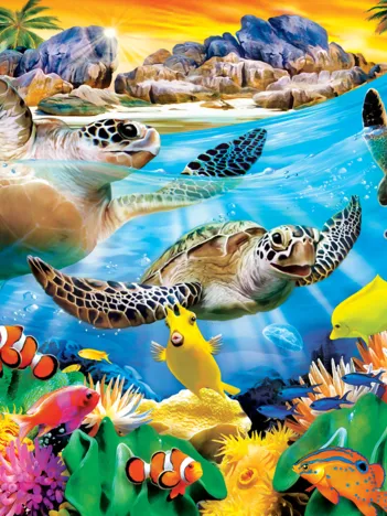 Produit Pièces XXL - Tropics Breaking Waves Image