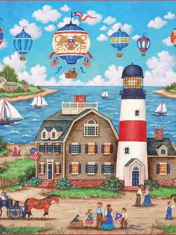 Produit Heartland Collection - Ballons Au-Dessus De La Baie Image