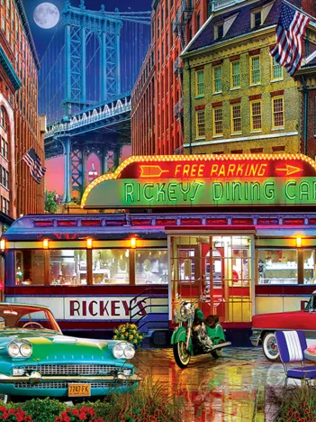 Produit Rickey's Diner Car Image