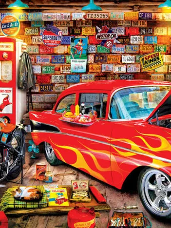 Produit Garage Retro Image