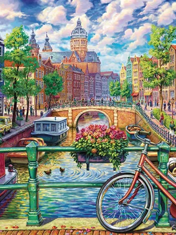 Produit Amsterdam Canal Image
