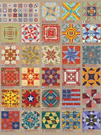 Produit 50 States Quilt Blocks Image
